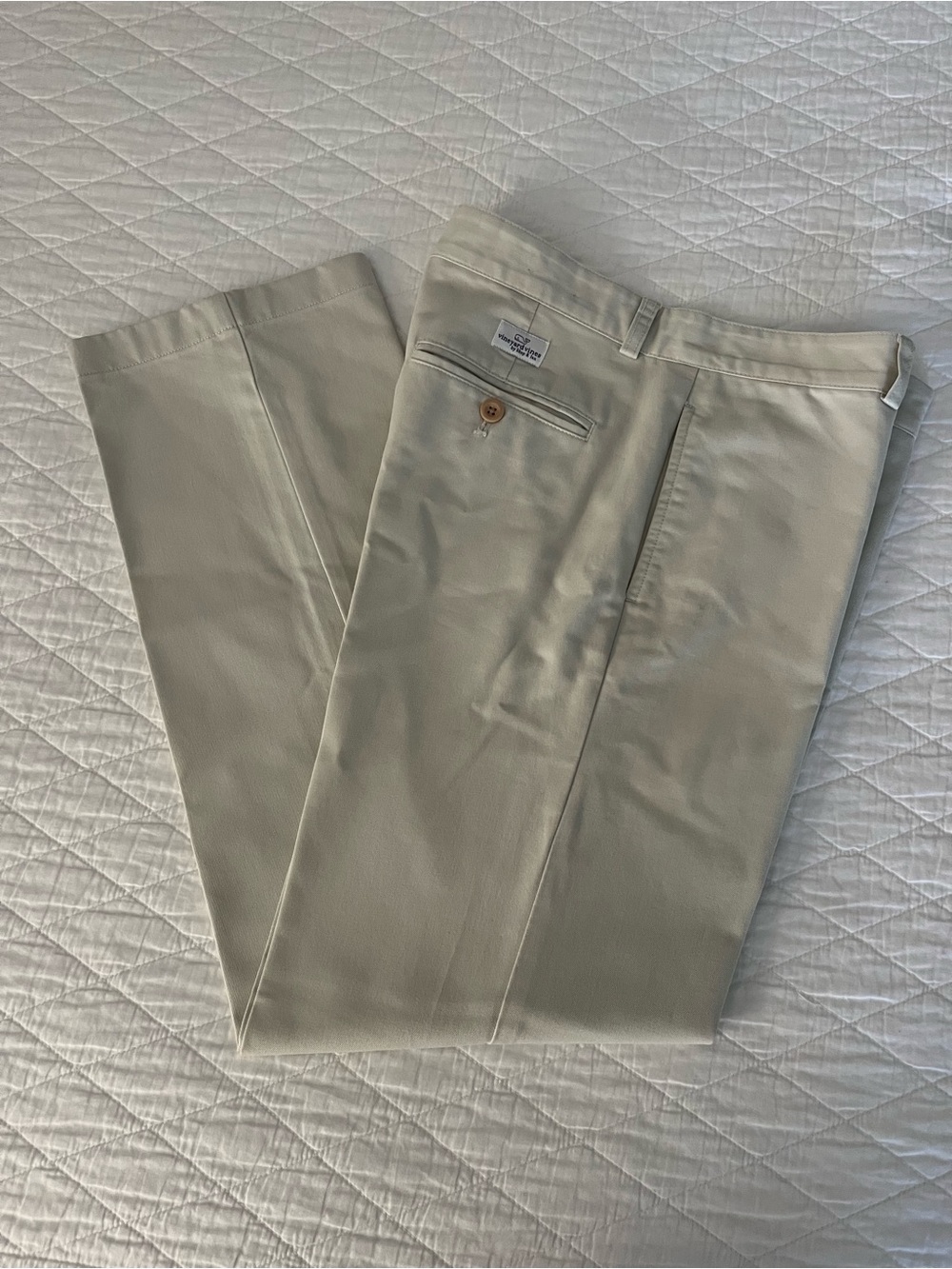 Vineyard Vines Breaker Khaki Pants - Classic Flat Front